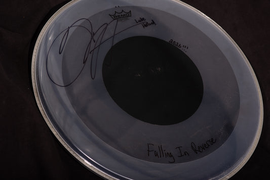 Signed Falling In Reverse 22" Kick Drum Head
