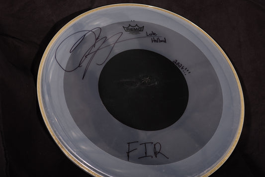 Signed FIR 22" Kick Drum Head